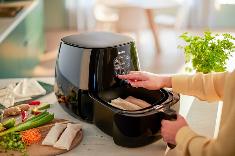 Philips Essential Airfryer XL con tecnologia Rapid Air, 1,2 kg, 5 porzioni