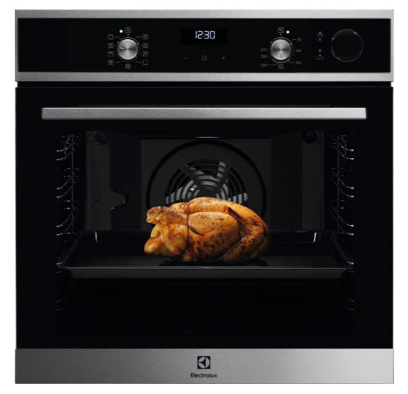 Electrolux EOC5H40X Forno a Incasso 72 L A Nero, Acciaio inossidabile