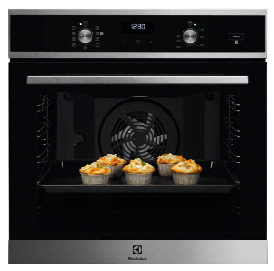 Electrolux EOD5H40X Forno a Incasso 72 L A Nero, Acciaio inossidabile