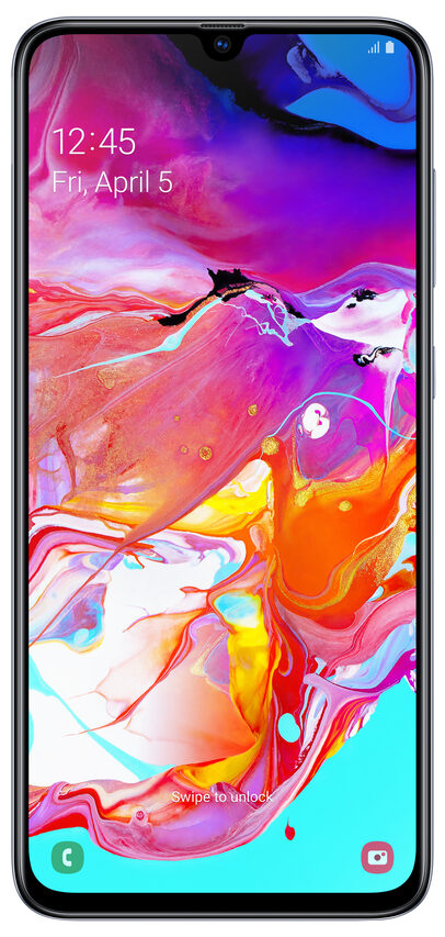 Vodafone Samsung Galaxy A70 17 cm (6.7") Doppia SIM Android 9.0 4G USB tipo-C 128 GB 4500 mAh Bianco