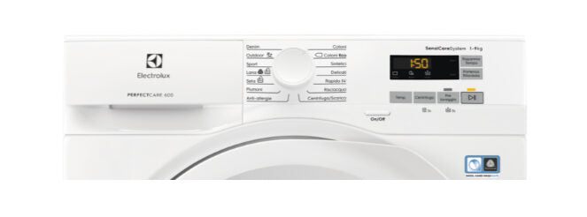 Electrolux EW6F592W lavatrice Caricamento frontale 9 kg 1200 Giri/min D Bianco