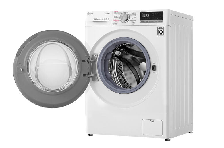 LG F4WV510S0 Lavatrice Intelligente AIDD 10,5kg Vapore 1400 Giri/min Carica frontale Classe A+++-40%
