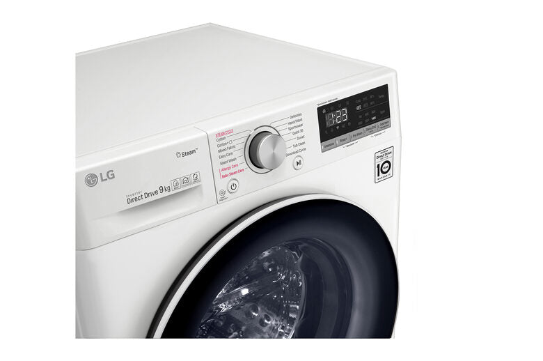 LG F4WV510S0 Lavatrice Intelligente AIDD 10,5kg Vapore 1400 Giri/min Carica frontale Classe A+++-40%