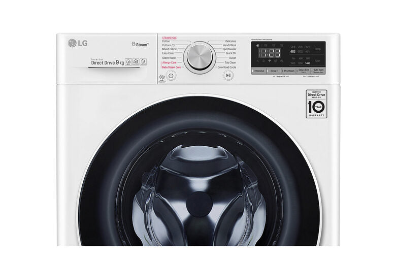 LG F4WV510S0 Lavatrice Intelligente AIDD 10,5kg Vapore 1400 Giri/min Carica frontale Classe A+++-40%