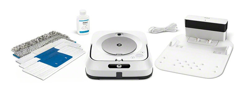 iRobot Braava Jet m6 Aspirapolvere Robot Combi Bianco