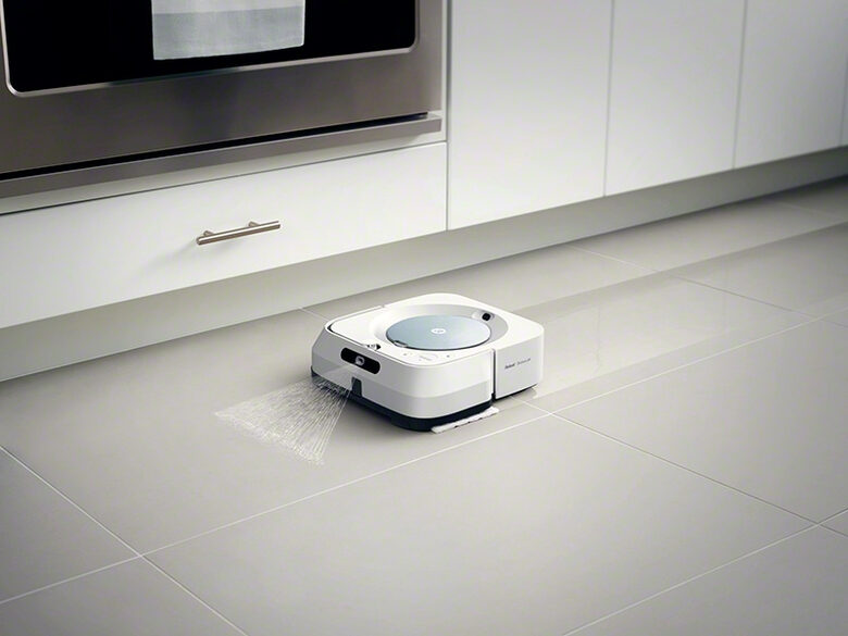 iRobot Braava Jet m6 Aspirapolvere Robot Combi Bianco