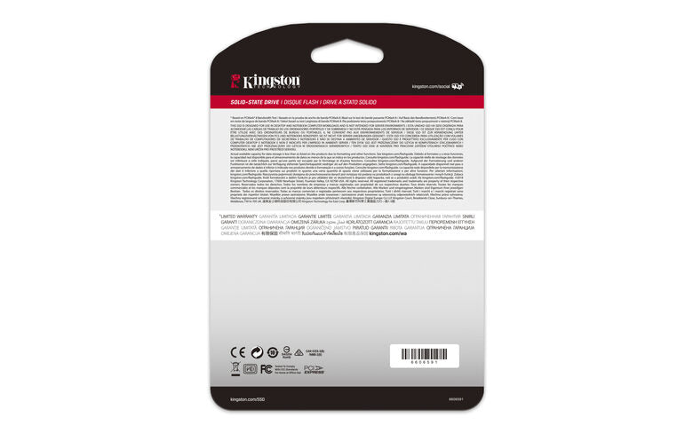 Kingston Technology A2000 M.2 1000 GB PCI Express 3.0 3D NAND NVMe
