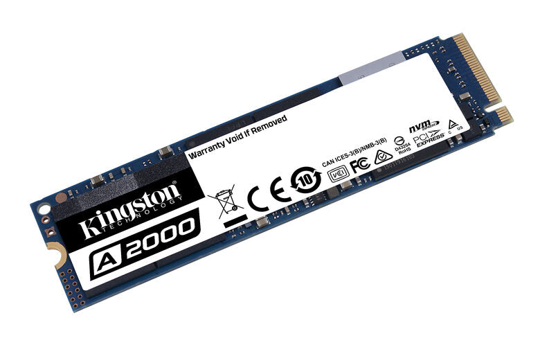 Kingston Technology A2000 M.2 1000 GB PCI Express 3.0 3D NAND NVMe