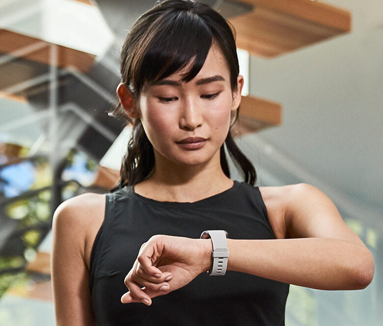 Fitbit Versa 2 3,55 cm (1.4") 40 mm AMOLED Nero, Grigio