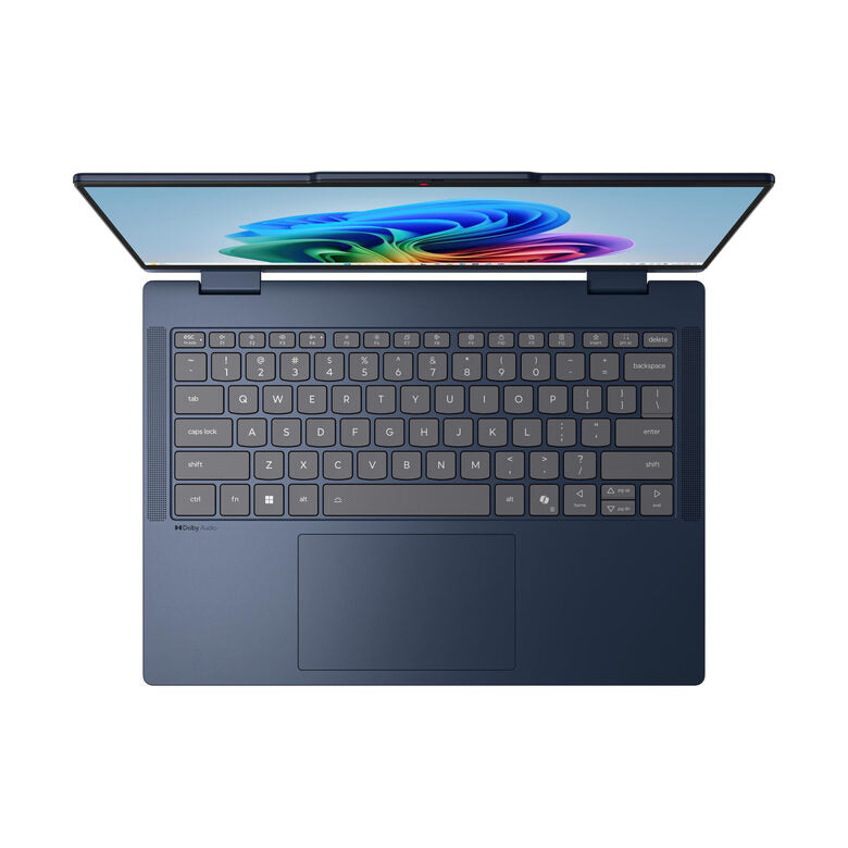 Lenovo IdeaPad | Notebook 5 2-in-1 | Display 14.0'' WUXGA (1920x1200) Touch | Processore INTEL CORE U5 322 | Memoria RAM 16GB | Memoria SSD 512GB | Scheda grafica Integrata | Sistema Operativo WINDOWS 11 HOME | COSMIC_BLUE | Caricatore NON incluso