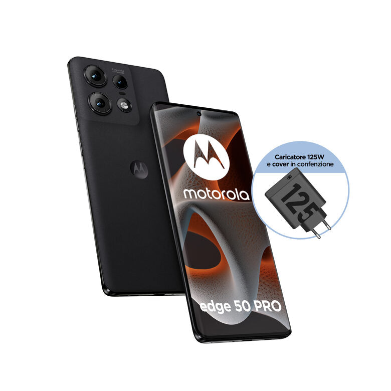 Motorola edge 50 Pro 16,9 cm (6.67") Doppia SIM Android 14 5G USB tipo-C 12 GB 512 GB 4500 mAh Nero