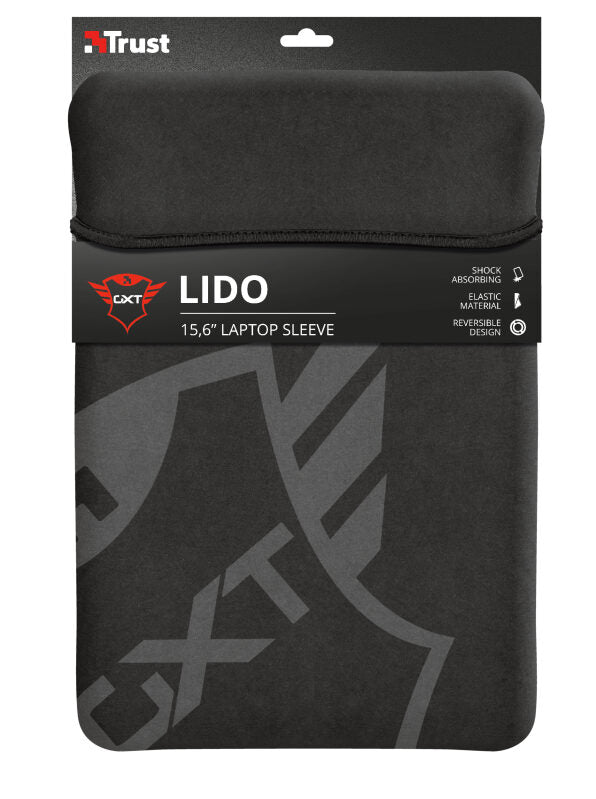 Trust GXT 1242 Lido borsa per notebook 39,6 cm (15.6") Custodia a tasca Nero