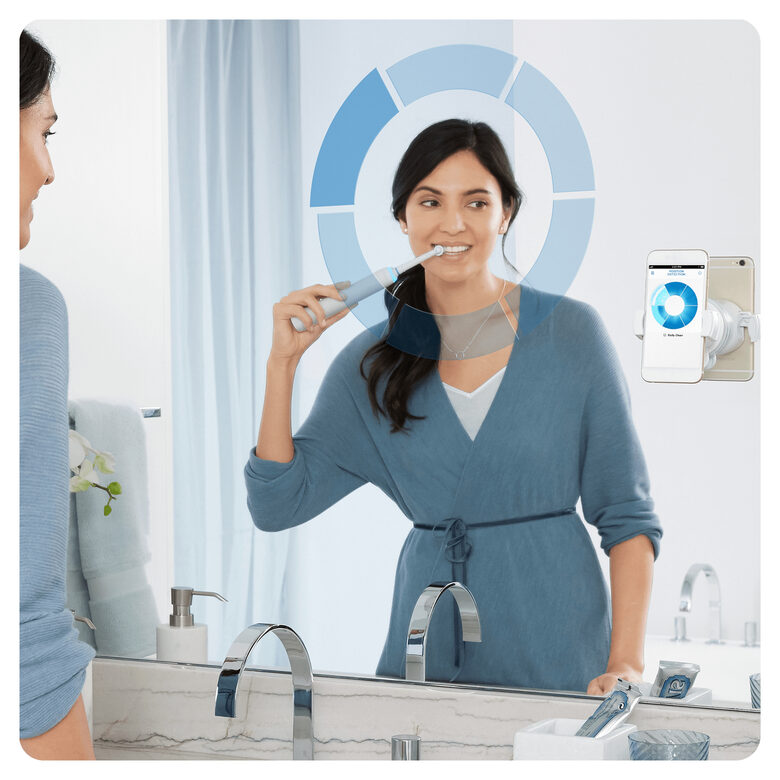 Oral-B Genius 8600 Spazzolino Elettrico Argento