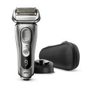 Braun Series 9 9325s Rasoio Barba Elettrico Di Ultima Generazione, Base Di Ricarica, Custodia In Tessuto, Grafite