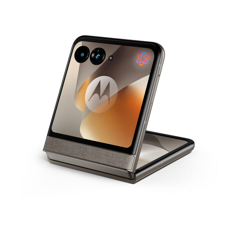 Motorola razr 70 (8/256GB, Doppia camera 50MP, Display interno FHD+ 6.9" 120Hz e esterno 3.62", MediaTek Dimensity 7450X, 4800mAh, TurboPower 30W, Android 16), PANTONE Hematite