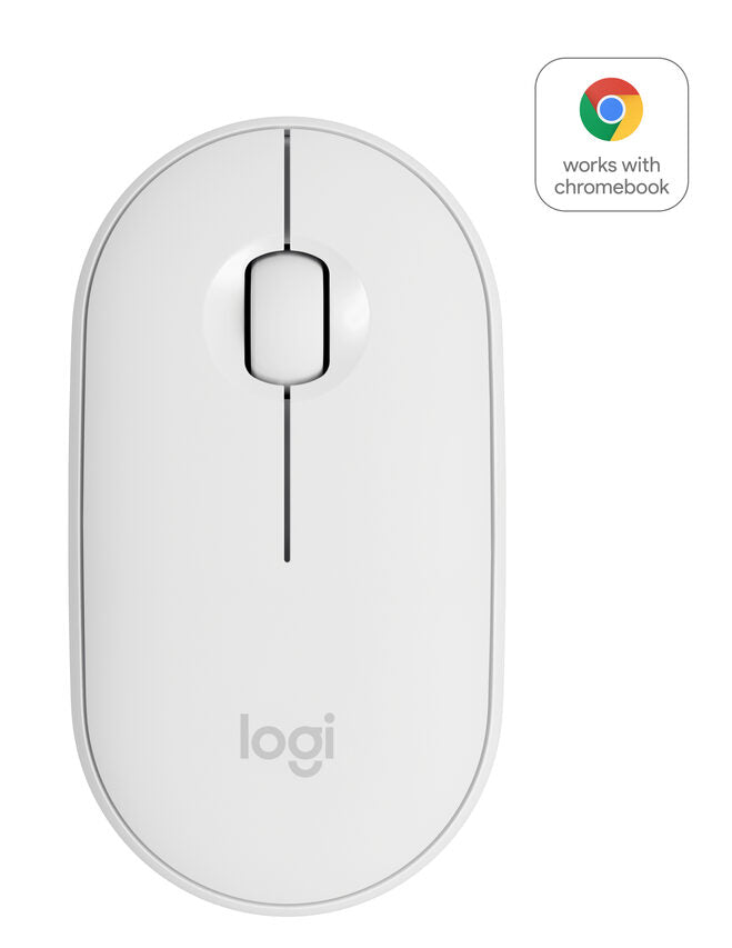Logitech Pebble M350 mouse Ambidestro Wireless a RF + Bluetooth Ottico 1000 DPI