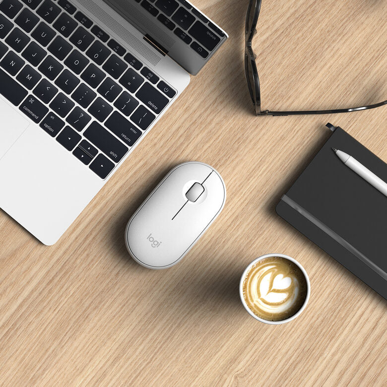 Logitech Pebble M350 mouse Ambidestro Wireless a RF + Bluetooth Ottico 1000 DPI
