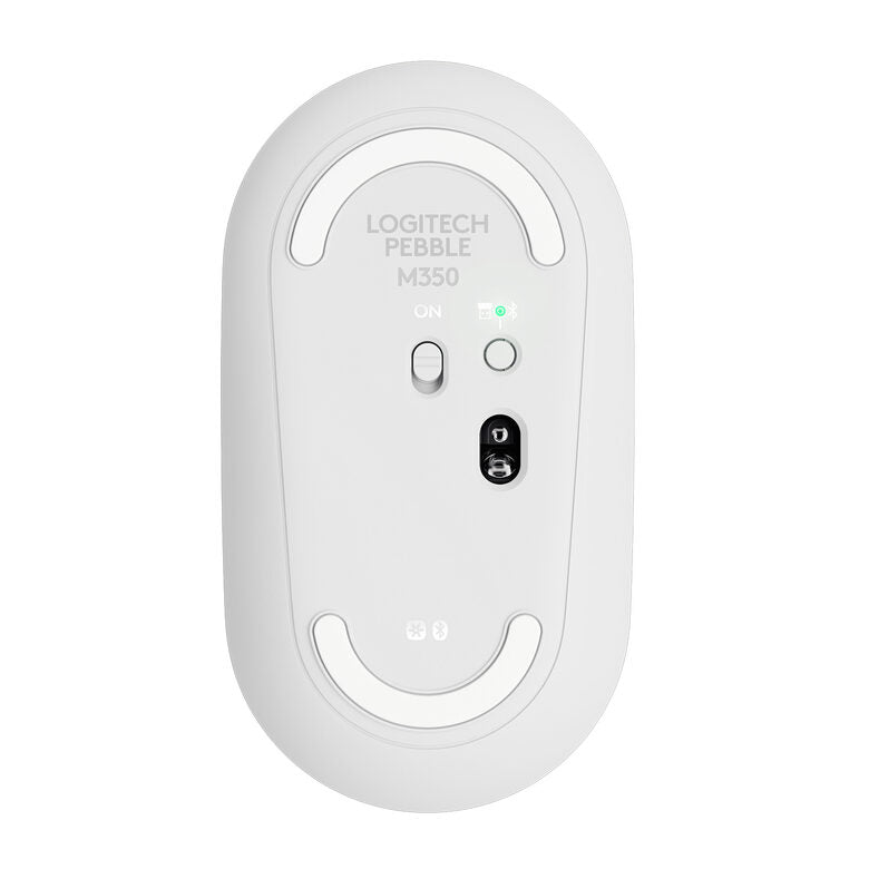 Logitech Pebble M350 mouse Ambidestro Wireless a RF + Bluetooth Ottico 1000 DPI
