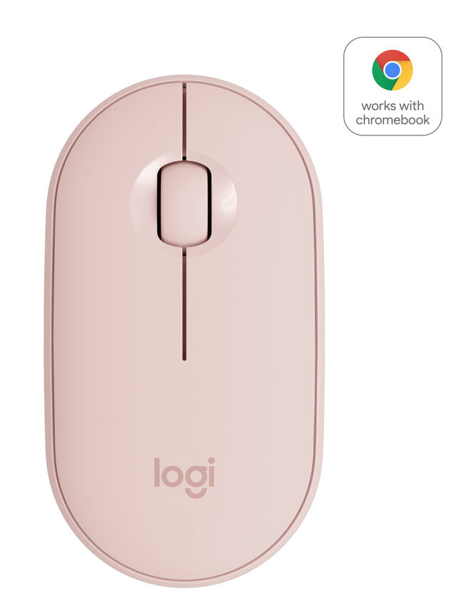 Logitech Pebble M350 mouse Ambidestro Wireless a RF + Bluetooth Ottico 1000 DPI