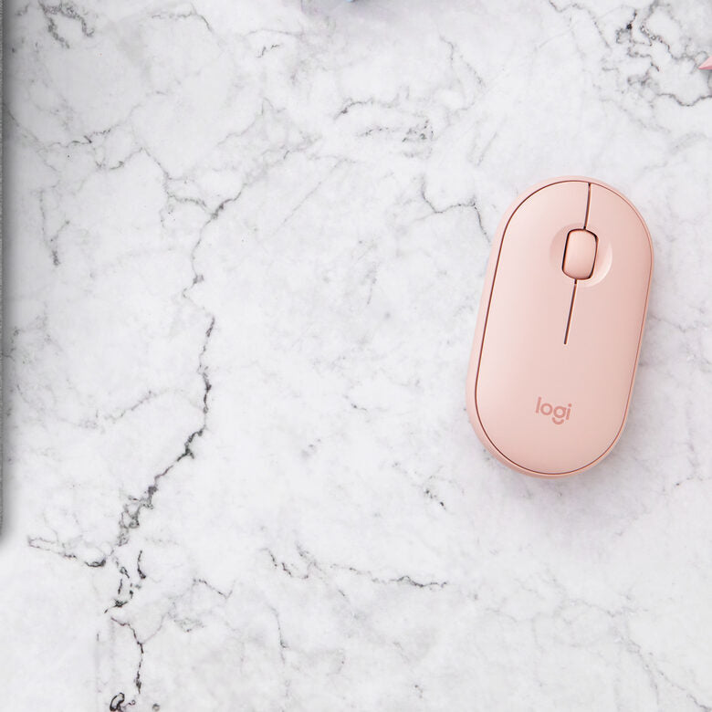 Logitech Pebble M350 mouse Ambidestro Wireless a RF + Bluetooth Ottico 1000 DPI