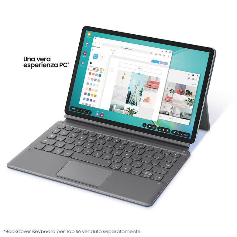 Samsung Galaxy Tab S6 , Grey, 10.5", Wi-Fi/LTE, 128GB