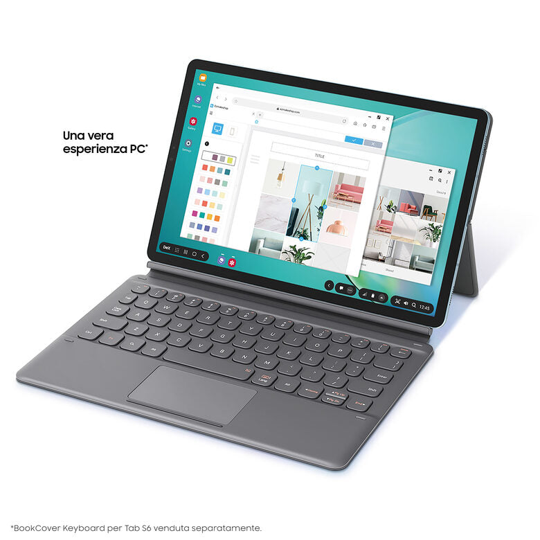 Samsung Galaxy Tab S6 , Rose Blush, 10.5", Wi-Fi/LTE, 128GB