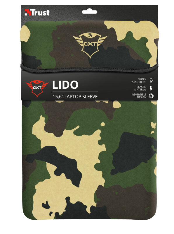 Trust GXT 1242C Lido borsa per notebook 39,6 cm (15.6") Custodia a tasca Multicolore