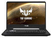 ASUS TUF Gaming FX505DU-BQ124T notebook Computer portatile 39,6 cm (15.6") Full HD AMD Ryzen 7 16 GB DDR4-SDRAM 1256 GB HDD+SSD NVIDIA® GeForce® GTX 1660 Ti Wi-Fi 5 (802.11ac) Windows 10 Hom