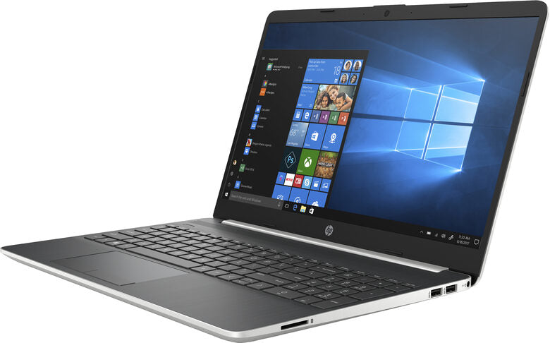 HP 15-dw0133nl Computer portatile 39,6 cm (15.6") HD Intel® Core™ i3 di ottava generazione 8 GB DDR4-SDRAM 256 GB SSD Wi-Fi 5 (802.11ac) Windows 10 Home Argento