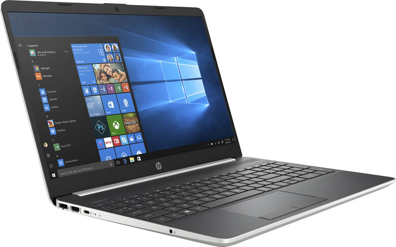 HP 15-dw0133nl Computer portatile 39,6 cm (15.6") HD Intel® Core™ i3 di ottava generazione 8 GB DDR4-SDRAM 256 GB SSD Wi-Fi 5 (802.11ac) Windows 10 Home Argento