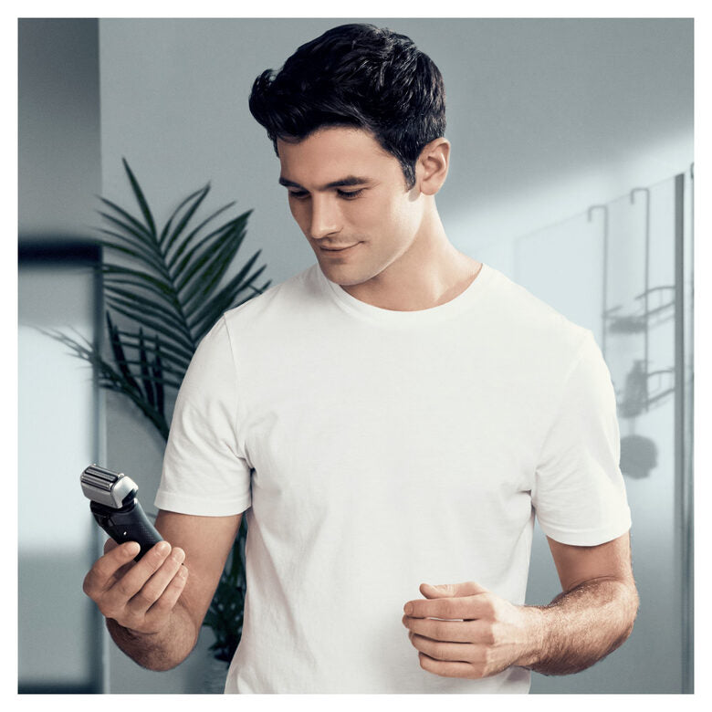 Braun Series 8 83M Testina Di Ricambio Per Rasoio Elettrico Uomo - Argento - Compatibile Con Rasoio Elettrico