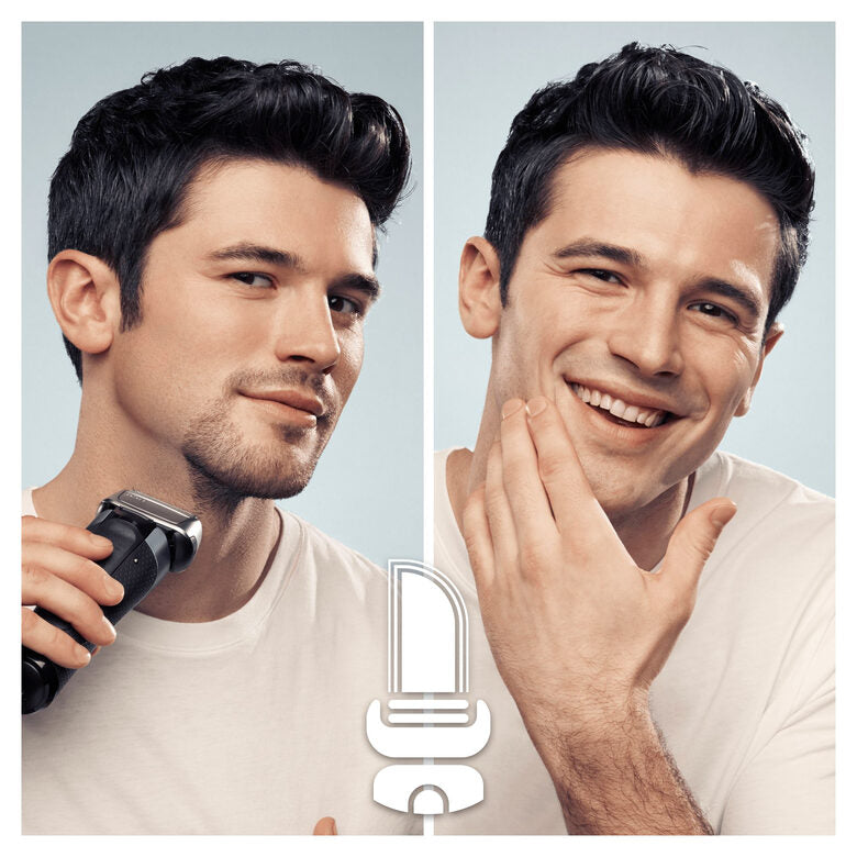 Braun Series 8 83M Testina Di Ricambio Per Rasoio Elettrico Uomo - Argento - Compatibile Con Rasoio Elettrico