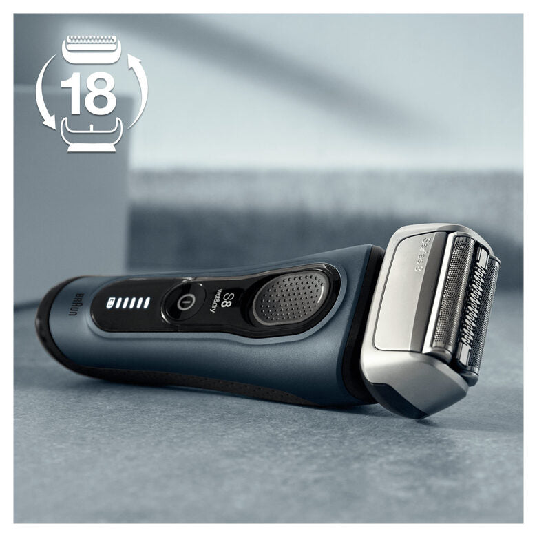 Braun Series 8 83M Testina Di Ricambio Per Rasoio Elettrico Uomo - Argento - Compatibile Con Rasoio Elettrico