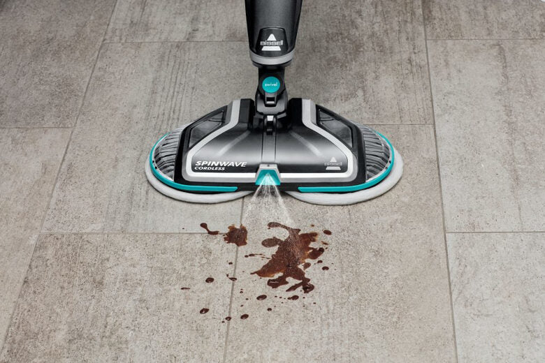 Bissell 2240N spazzolone Secco e bagnato Cotone Grigio, Titanio, Trasparente, Turchese, Bianco