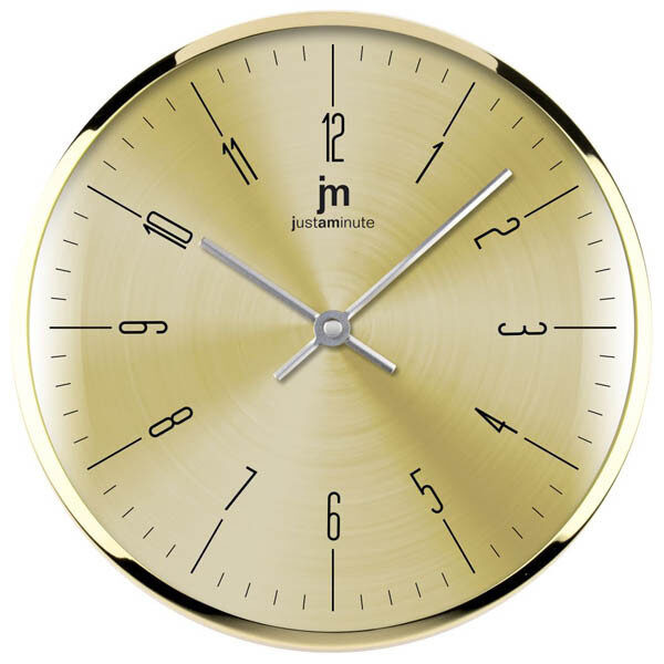 Lowell Justaminute 14949G orologio da parete Orologio da parete in quarzo Cerchio Oro