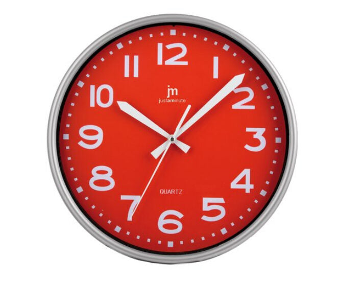 Lowell Justaminute 00940R orologio da parete Orologio da parete in quarzo Cerchio Rosso