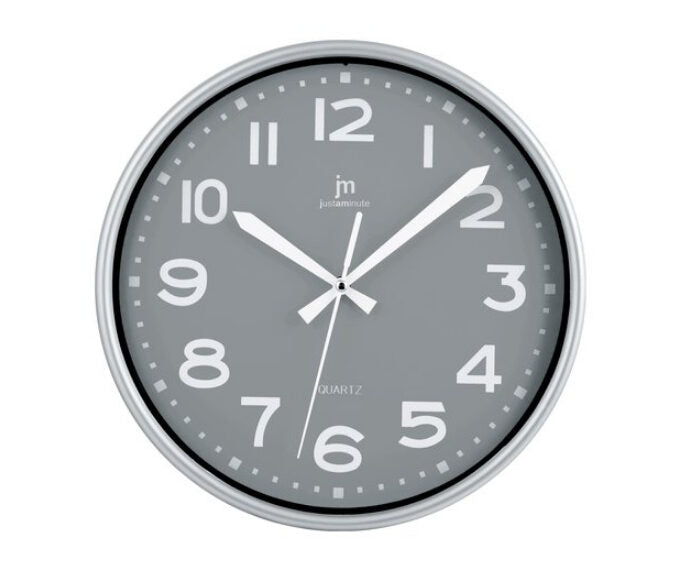 Lowell Justaminute 00940G orologio da parete Orologio da parete in quarzo Cerchio Grigio