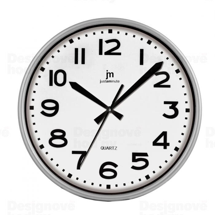 Lowell Justaminute 00940B orologio da parete Orologio da parete in quarzo Cerchio Bianco