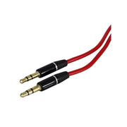 nuovaVideosuono 2/15 cavo audio 1,4 m 3.5mm Nero, Rosso