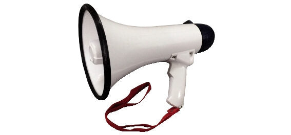 GBC 61.0500.10 megafono Esterno 10 W Bianco
