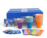 Caffe Borbone KIT100BICPALZUCBORBONE caffè istantaneo Scatola
