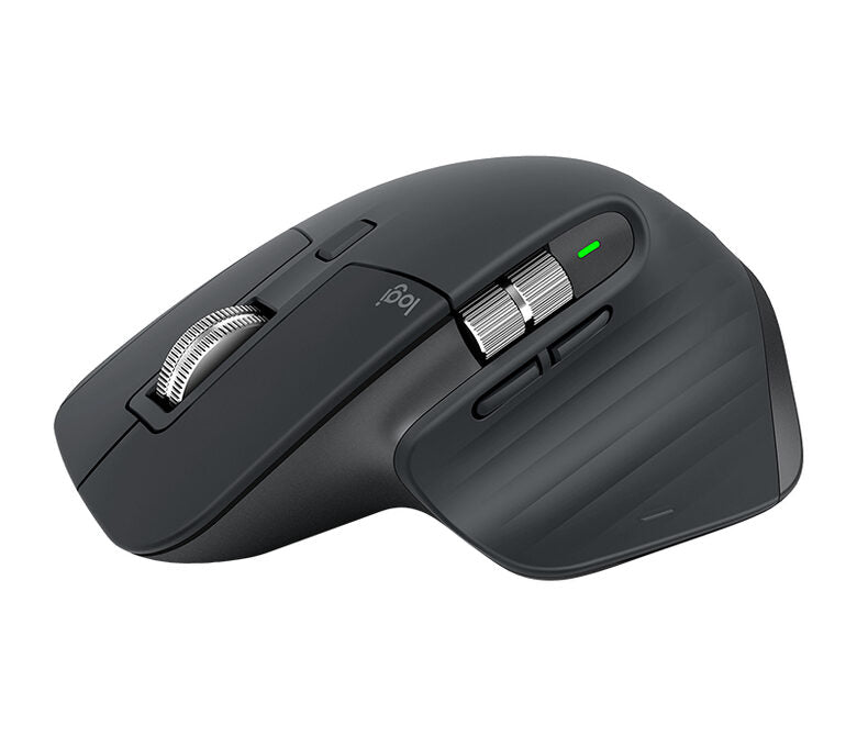 Logitech MX Master 3 mouse Mano destra Wireless a RF + Bluetooth Laser 4000 DPI