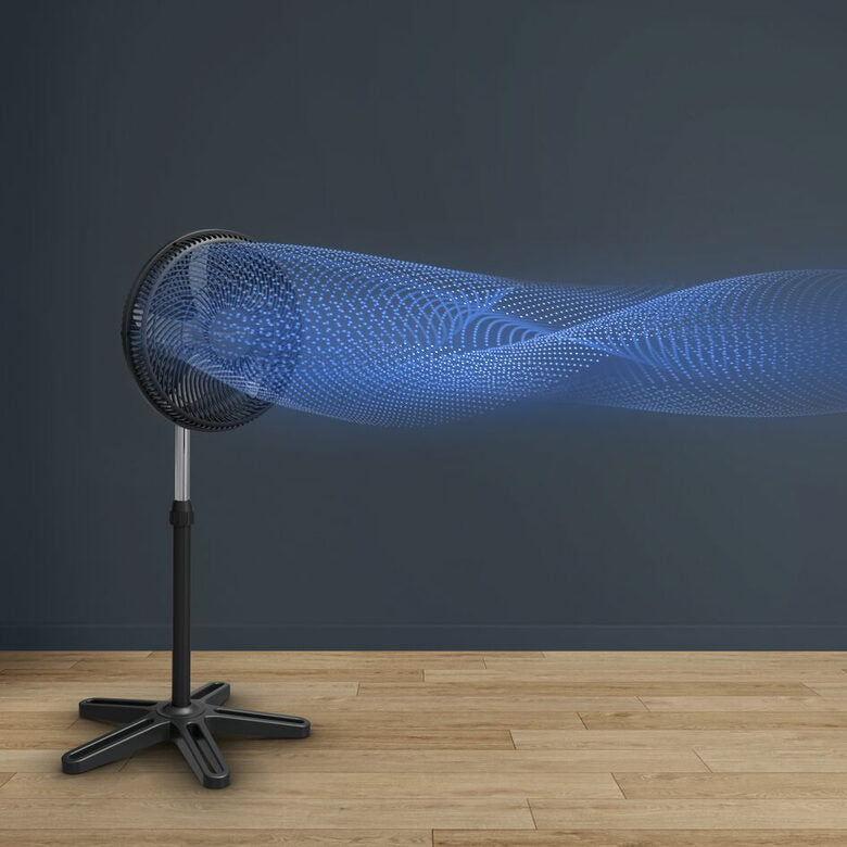 Rowenta Turbo Essential VU3110F0 ventilatore Nero
