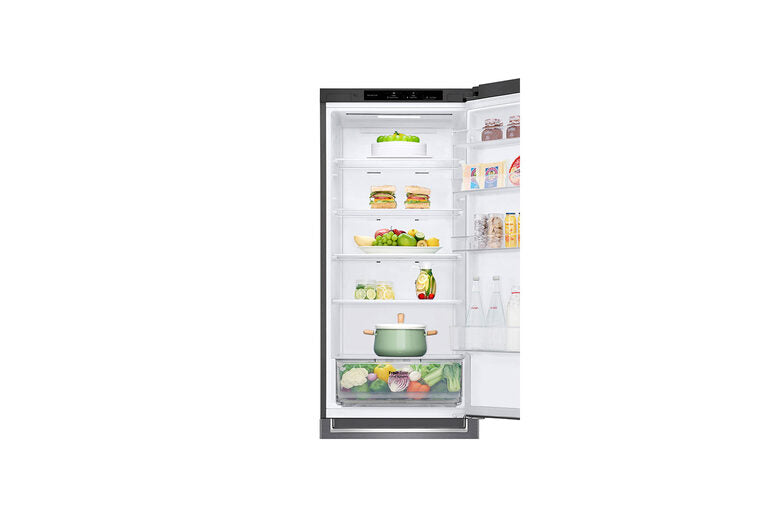 LG GBP32DSLZN frigorifero con congelatore Libera installazione 384 L E Grigio