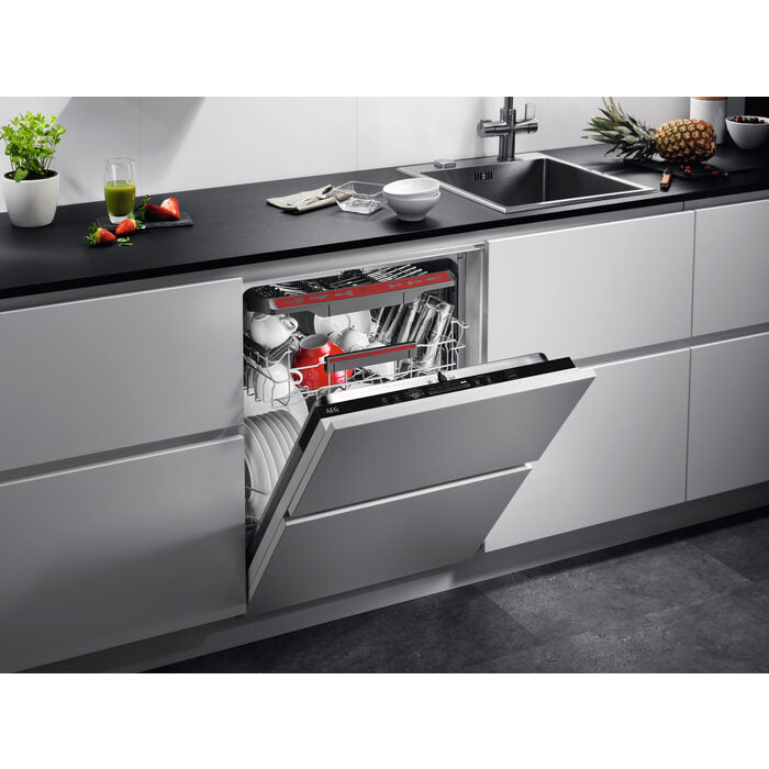 AEG FSB53907Z A Lavastoviglie a Incasso Scomparsa Totale 14 coperti D
