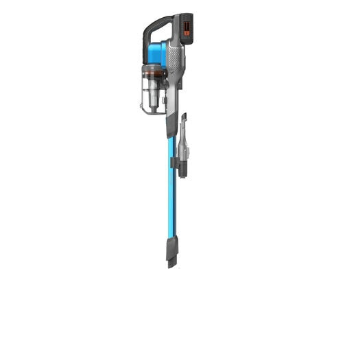 Black & Decker BHFEV362D scopa elettrica Senza sacchetto 0,75 L Blu, Titanio