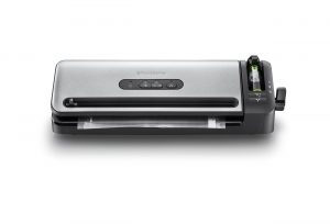 FoodSaver FFS017X macchina per sottovuoto Nero, Acciaio inossidabile