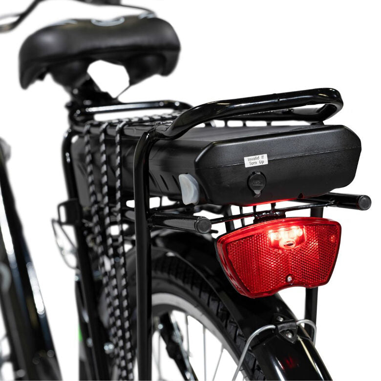 EMG Sea-TY 26CST01 Bicicletta Elettrica E-bike 26'' Batteria 36V 12.8ah 250W max 110kg Nero