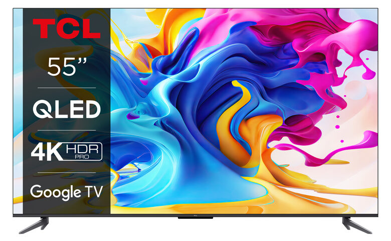 TCL Serie C64 4K QLED 55" 55C645 Dolby Atmos Google TV