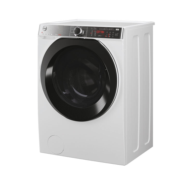 Hoover H5WPB610AMBC8-S H-WASH 550 Lavatrice A Libera Installazione 10 Kg, 1600 Giri, Power Care System, Auto Care, Steam Care Pro, Classe A, Bianco